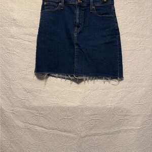 J. Crew Denim Mini Skirt - Blue